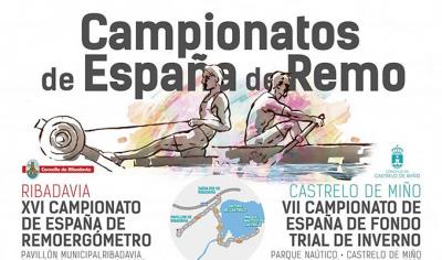 Ourense será escenario del Nacional de remo indoor el 19 y 20 de enero 