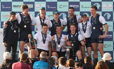 Oxford vence a Cambridge en clásica de remo por el Támesis Oxford vence a Cambridge en clásica de remo por el Támesis