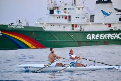 Presencia andaluza en el Mundial de remo de mar Presencia andaluza en el Mundial de remo de mar