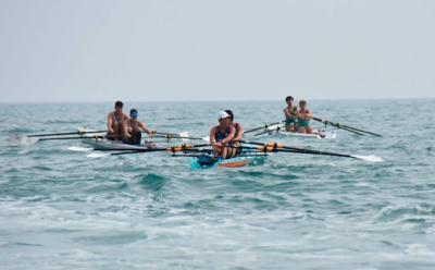 Reparto de triunfos entre malagueños, sevillanos, gaditanos y almerienses en el Campeonato de Andalucía y Open de Málaga de remo de mar Reparto de triunfos entre malagueños, sevillanos, gaditanos y almerienses en el Campeonato de Andalucía y Open de Málaga de remo de mar