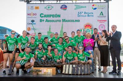 Se amplía la racha triunfal verdiblanca enn la 55ª Regata Sevilla-Betis