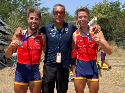 Subtítulo mundial sub23 para al remo andaluz con el doble scull ligero de Antonio Díaz y Jorge Knabe (Club Náutico Sevilla) Subtítulo mundial sub23 para al remo andaluz con el doble scull ligero de Antonio Díaz y Jorge Knabe (Club Náutico Sevilla)