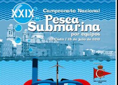 X X I X campeonato de España de pesca submarina por equipos X X I X campeonato de España de pesca submarina por equipos
