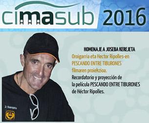 Homenaje a Joseba Kerejeta en Cimasub 2016 Homenaje a Joseba Kerejeta en Cimasub 2016