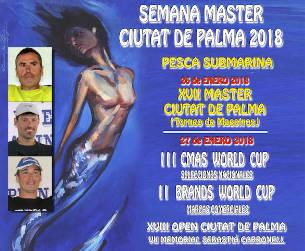 Semana del XVII Máster Ciutat de Palma y III CMAS World Cup de pesca submarina Semana del XVII Máster Ciutat de Palma y III CMAS World Cup de pesca submarina