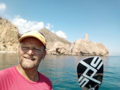Antonio de la Rosa quiere cruzar el océano Pacífico en paddle surf Antonio de la Rosa quiere cruzar el océano Pacífico en paddle surf