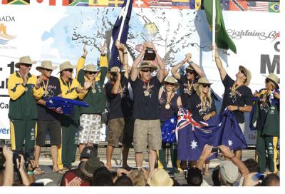 Australia vence por tercera vez consecutiva los ISA World Surfing Games