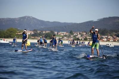 Baiona acoge este fin de semana el Campeonato de España de paddlesurf 