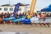 Connor Baxter y Fiona Wylde se proclamaron ayer campeones de Sprints en el Alicante SUP Open de la APP World Tour 2023