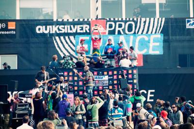 EL JÓVEN GABRIEL MEDINA VENCEDOR DEL QUIKSILVER PRO FRANCE EL JÓVEN GABRIEL MEDINA VENCEDOR DEL QUIKSILVER PRO FRANCE
