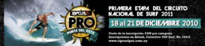 El Rip Curl Pro dará comienzo al más prestigioso ciclo de eventos del surfing uruguayo Rip Curl Pro.