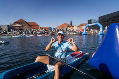 Esperanza Barreras se adjudica el tercer título mundial de distancia en el ISA World SUP and Paddleboard Championship 2024 Esperanza Barreras se adjudica el tercer título mundial de distancia en el ISA World SUP and Paddleboard Championship 2024