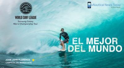 Jonh Florence se proclama campeón del mundo de surf 2016