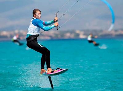 Kite: Bronce en el Europeo de Kite Foil para el deportista Movistar Florian Trittel