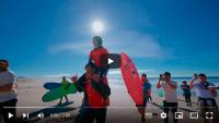 Vídeo noticia. Quinto día del Pismo Beach ISA World Para Surfing Championship 2022
