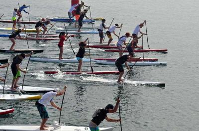 Éxito de participación en la 1ª prueba del Circuito Sup Race Mediterráneo Marina de Dénia