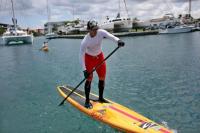 “Ben Friberg”, 96 millas en paddle board desde Puerto Hemingway hasta Key West 
