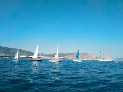 Los barcos de la ruta jacobea por mar llegarán el fin de semana a Asturias tras dejar atrás las etapas de Cantabria y País Vasco Los barcos de la ruta jacobea por mar llegarán el fin de semana a Asturias tras dejar atrás las etapas de Cantabria y País Vasco
