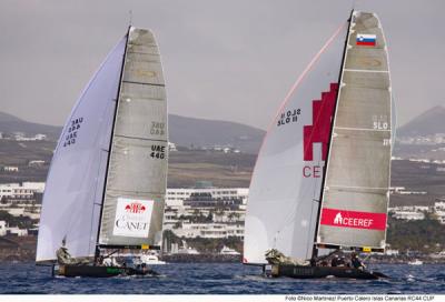 CEEREF, BMW-ORACLE y NO WAY BACK invictos tras la 1ª jornada del Puerto Calero Islas Canarias RC 44 CEEREF, BMW-ORACLE y NO WAY BACK invictos tras la 1ª jornada del Puerto Calero Islas Canarias RC 44