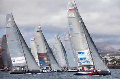 BMW Oracle con dos segundos y un quinto se coloca en cabeza del Campeonato del Mundo de RC44’ Islas Canarias Puerto Calero en la modalidad de flota BMW Oracle con dos segundos y un quinto se coloca en cabeza del Campeonato del Mundo de RC44’ Islas Canarias Puerto Calero en la modalidad de flota