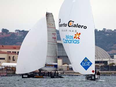 EL ISLAS CANARIAS PUERTO CALERO SUMA LOS DOS PRIMEROS PUNTOS EN MATCH RACE EN LA ORACLE RC44 CUP SAN DIEGO EL ISLAS CANARIAS PUERTO CALERO SUMA LOS DOS PRIMEROS PUNTOS EN MATCH RACE EN LA ORACLE RC44 CUP SAN DIEGO
