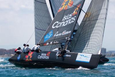 Hoy han dado inicio las pruebas de flota de la RC44’ Valencia Cup con la celebración de las cuatro primeras mangas barlovento-sotavento.