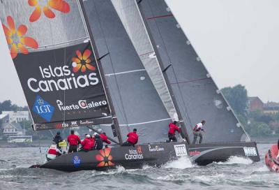Islas Canarias Puerto Calero ha finalizado en décima posición. El Team Aqua gana el match race Islas Canarias Puerto Calero ha finalizado en décima posición. El Team Aqua gana el match race