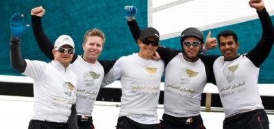 Victoria agridulce para Omán en el Acto 5 de Extreme Sailing Series en Cardiff Victoria agridulce para Omán en el Acto 5 de Extreme Sailing Series en Cardiff