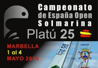Arranca el Cpto. de España Open Solmarina Platú 25 en el Club Marítimo de Marbella 