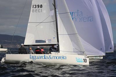 Arrancan las regatas de J70 en la ría de Vigo, las primeras de la temporada 2021-2022 las Villalia Winter Series