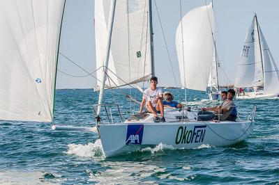 Baiona corona a los ganadores de la Liga de Otoño AXA J80 Baiona corona a los ganadores de la Liga de Otoño AXA J80