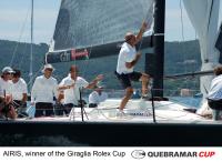  El Airis se hace con la Giraglia Rolex Cup aunque los españoles siguen al frente de la GP42 Quebramar Cup