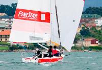 El Biobizz  comienza encabezando el trofeo Compesca en la tirada inaugural del J80 santanderino