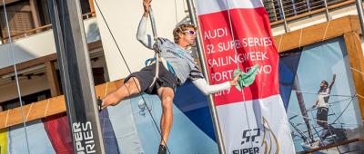 El Mistral vuelve a hacer de las suyas en la Audi 52 SUPER SERIES Sailing Week