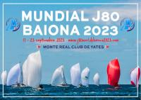 El Mundial de J80 Baiona 2023 cambia de fechas