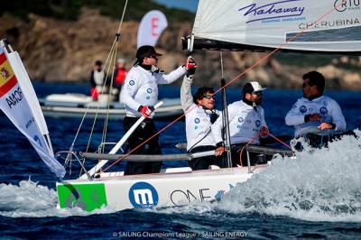 El RCN Arrecife-Grupo Martínez se coloca líder de la Sailing Champions League