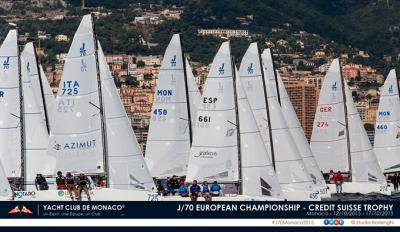 El viento vuelve a jugar otra mala jornada en el europeo de J70 que se disputa en Mónaco
