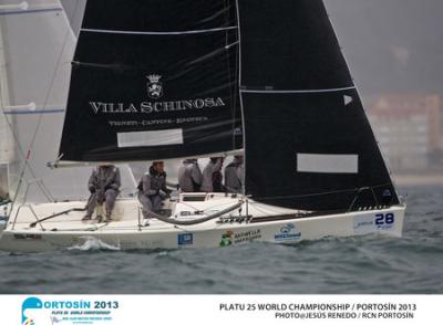 Emoción hasta el último día en el mundial de Platu 25 de Portosín Emoción hasta el último día en el mundial de Platu 25 de Portosín