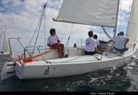 Iurisnauta, de Carlos Espinosa, líder en el estreno de la clase J80 en la Regata Honda Mallorca Class