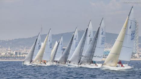La flota nacional de J80 a dar espectáculo en la bahía de Santander La flota nacional de J80 a dar espectáculo en la bahía de Santander