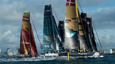 Las Extreme Sailing Series™ visitarán 8 sedes en su tour global de 2018