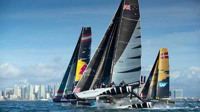 Los equipos se juegan el campeonato en el Acto final de Extreme Sailing Series™ 2017 en Los Cabos