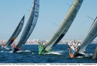 Los GP42 entrenan en aguas de Cascais.