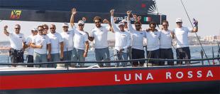 Luna Rossa, despedida de campeón en Valencia Luna Rossa, despedida de campeón en Valencia