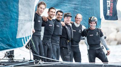 Oman Air gana el cuarto Acto de Extreme Sailing Series™ en Barcelona y SAP Extreme Sailing Team lidera la general de la temporada