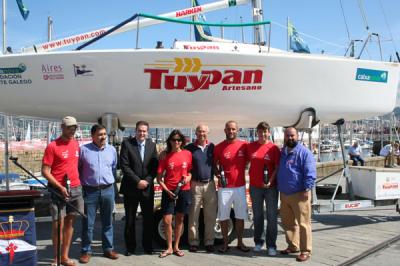 Presentados los equipos Tuypan-Caixanova que acudirán al ctº. mundial de platú 25 próximamente en Creta (Grecia) con grandes posibilidades de subir al podium