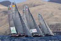 Puerto Calero Gold Cup RC 44: El Ceeref también domina en las regatas de flota