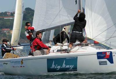 Rayco Tabares nuevo Campeón de España de J80 en A Coruña con el Bigboy Náutica