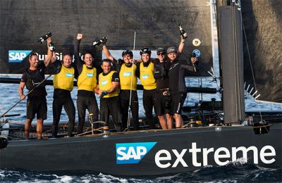 SAP Extreme Sailing Series gana la temporada de Extreme Sailing Series™ 2017