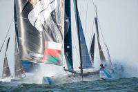 SAP Extreme Sailing Team gana el primer Acto de la temporada 2017 de Extreme Sailing Series™ en Muscat